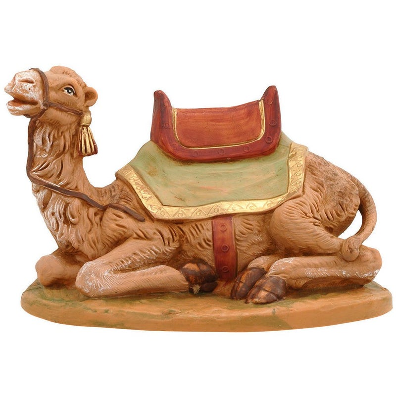 Fontanini by Roman, Sitting Camel, 7.5" Collection, Nativity Figure, Made in Italy